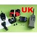 Rechargeable remote dog training shock and vibration collar for 2 dogs