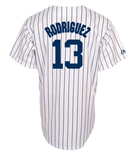 Alex Rodriguez New York Yankees Youth Replica Home Jersey (Medium)