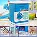 Eflar Code Electronic Money Bank,Mini ATM Coin Saving Banks,Coin Saving Boxes,Toys Gifts Birthday Gifts ATM Bank for Kids - Blue