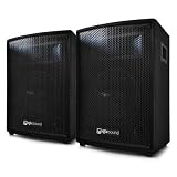 Produkt-Bild: 300W DJ PA Lautsprecher Boxen 20cm (8") Monitorboxen - Flansch, transportabel