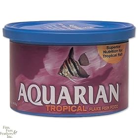 Aquarium Pharmaceuticals Aquarian Tropical Fish Food Flake 1.61oz by Aquarium Pharmaceuticals, API, MARS Fishcare
