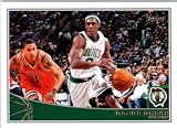 2009/10 Topps NBA Basketball Card #15 Rajon Rondo Boston Celtics MINT Condition- Shipped In Protective ScrewDown Display Case!