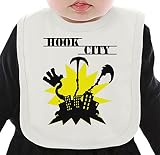 Hook City ネクタイを有する有機ビブ Medium