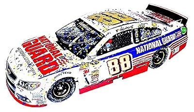 AUTOGRAPHED 2014 Dale Earnhardt Jr. #88 National Guard Racing MARTINSVILLE WIN (Raced Version) Hendrick Motorsports Signed Lionel 1/24 NASCAR Diecast Car with COA (#0709 of only 1,993 produced!)