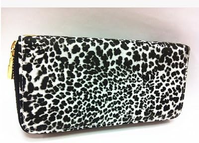 Best Hot-selling 2014 women's wallet leopard print copper zipper wallets lady purse clutch wallets coin purses cards holder bag