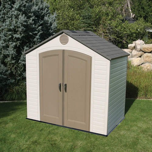 Lifetime Storage Box Deck-Lifetime Storage Shed - 8' x 5' Images