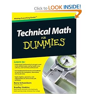 Technical Math For Dummies - Barry Schoenborn