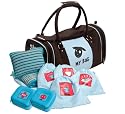 Kushies My Bag - The Ultimate Daycare/Overnight Bag, Boy Brown/Blue