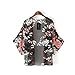 Vovotrade(TM) Vintage Floral Loose Shawl Kimono Boho Chiffon Tops