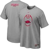 Nike Arkansas Razorbacks Ash 2010 Team Issue T-shirt
