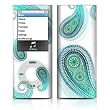 Azure Design Protective Decal Skin Sticker for Apple iPod nano 4G (4th Generation) Player