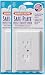 Safe Plate for Electric Outlet - Bulk 25 Pack - White with Single Screw