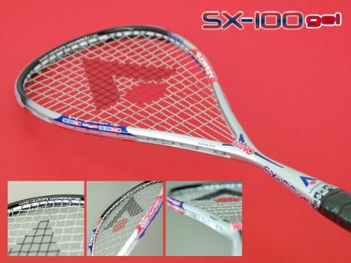 2010年最新モデル 世界一軽いスカッシュラケットにGELシステム搭載！ KARAKAL SX-100 gel　アマゾン出店特別価格