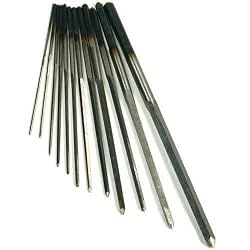 12 Large Clock Broaches Cutting Repair Hand Tools