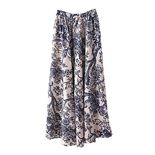 J.cotton Women s Floral Tulle Chiffon Dress Pleated Flax Sexy Casual Stretch Skirt J.cotton Women s Floral Tulle Chiffon Dress Pleated Flax Sexy Casual Stretch Skirt