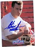 Steve Tasker autographed Football Card (Buffalo Bills) 1991 Pro Line #146