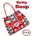 Betty Boop HANDBAG, Red/Black & White with Red Handles
