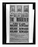 Historic Print (L): $100,000 reward! The murderer of our late beloved President, Abraham Lincoln, is still a