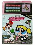 Cartoon Network Powerpuff Girls Chalkboard Pages Book and Chalk