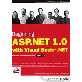 Beginning ASP.NET 1.0 with Visual Basic.NET (Programmer to Programmer)