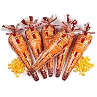 Popcornopolis Gourmet Cheddar Cheese Popcorn, 4.5 Ounce Bags (Pack of 6)