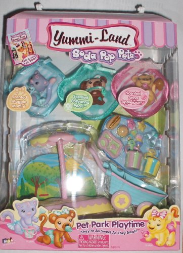 Childrens Toyshop  Toys : Yummi-Land Soda Pop Pets Pet Park Playtime Maggie Muffin Pollyanna Pear Anna Applejuice