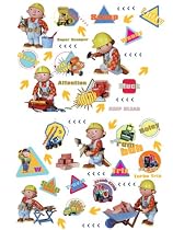 Bob the Builder Stikarounds Wall Stickers 51 pieces