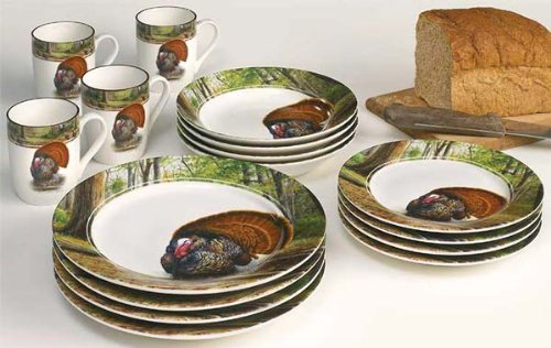 Wild Wings 16Piece Dinnerware Set 51isuEthRLL Wild Wings 16Piece Dinnerware Set