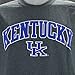 University of Kentucky Arch on Dark Heather T Shirt ~ UK Wildcats Basketball