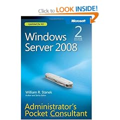 Windows Server 2008 Administrator's Pocket Consultant 2nd Edition (Administrator's Pocket Consultant)