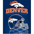 Northwest Denver Broncos Gridiron Fleece Throw Northwest Denver Broncos Gridiron Fleece Throw