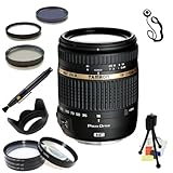 Tamron AF 18-270mm f/3.5-6.3 VC PZD All-In-One Zoom Lens with Built in Motor for Nikon DSLR Cameras (Model B008N). Includes