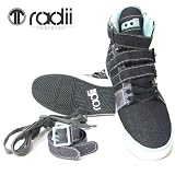 (ラディアイ)radii スニーカー ハイカット Straight Jacket VLC ブラックデニム×ティファニー M933 【送料無料】