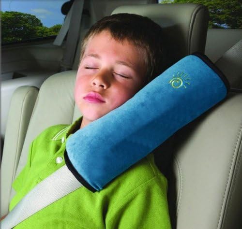 Flyshine Children Car Soft Seat Belt Shoulder Pad Pillow Headrest Support Pillow