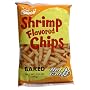 Calbee Shrimp Chips, Hot Garlic, 3.3-Ounce Packages (Pack of 12)