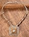  : ARAGONITE NECKLACE IRON FLOWER