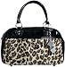 Lux De Ville Sin City Motor Tote Handbag Patent Vinyl Retro Dice Rockabilly Purse