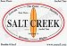 Salt Creek, Dana Point, California Vinyl Surfing Decal Bumper Sticker for Cars, Trucks, Notebooks (Gravels, The Point, Middles, Heroins, Rights)