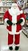 Huge 6 Foot Life-Size Decorative Plush Santa Claus