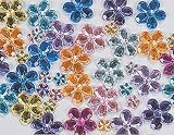 Plastic Flower Jewels (150 pc)