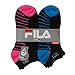 12 Pr Womens/Girls FILA Shock Dry Ankle Socks Sport Low Cut Colorful Black White