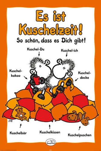 1art1 Empire 328427 Sheepworld - Kuschelzeit - Fun Poster Plakat Druck - 61 x 91.5 cm