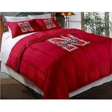 Nebraska Cornhuskers Comforter Set: Twin Comforter with Shams