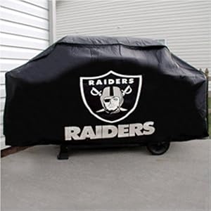 Oakland Raiders NFL Barbeque Grill Cover by Rico Industries