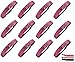 Glitter Headbands 12 Pack Pink by Kenz Laurenz - Elastic Stretch Sparkly Fashion Headband for Teens Girls Women Softball Pack Volleyball Basketball Sports Teams Set Hair Accessories Store