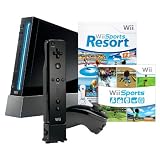 Wii with Wii Sports Resort - Black ~ Nintendo