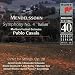 Music : Mendelssohn: Symphony No. 4 "Italian"; Octet for Strings, Op. 20