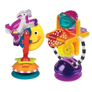 Sassy Baby 2 Piece Suction Cup Gift Set, Multiple Colors, 894/8369