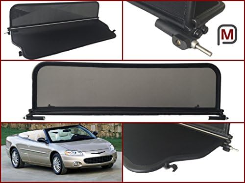 Wind DEFLECTOR Chrysler Sebring Stratus 1996 1997 1998 1999 2000 2001 2002 2003 2004 2005 2006 2007 NEW TSH Brand WIND BLOCKER