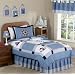 Come Sail Away Nautical Childrens Bedding 4pc Twin Set